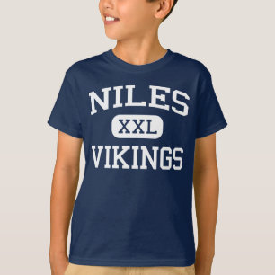Niles - Vikings - högstadium - Niles Michigan T Shirt