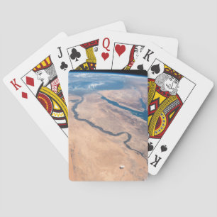 Nilfloden, Röda havet och Medelhavet. Casinokort