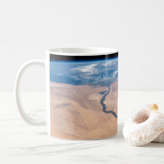 Nilfloden, Röda havet och Medelhavet. Kaffemugg (Med munk)