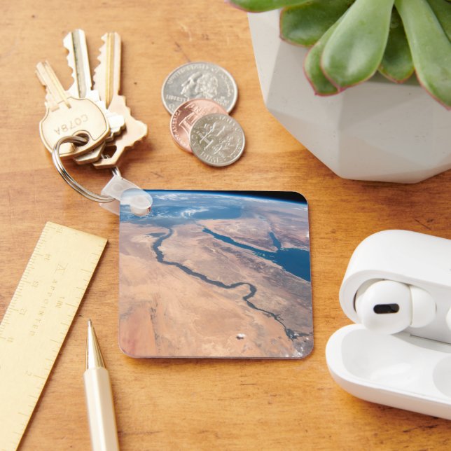 Nilfloden, Röda havet och Medelhavet. Nyckelring (Skrivbord)