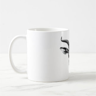 Nilgai Älskare T-Shirt - Realistic Black & White H Kaffemugg