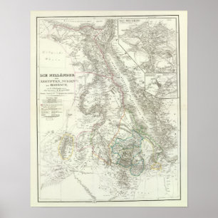 Nillander - Nilen, afrika Poster