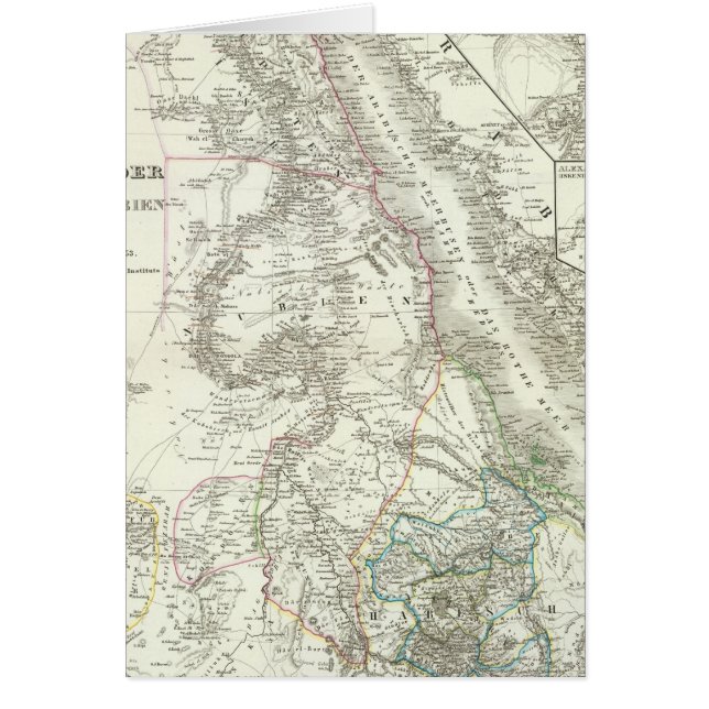 Nillander - Nilen, Afrikan Hälsningskort (Framsidan)