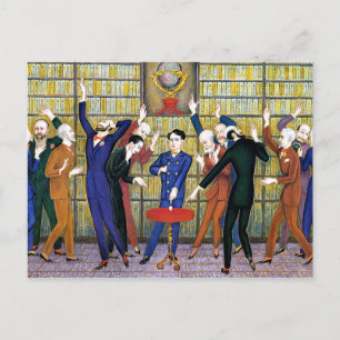 Nils von Dardel - Kolumbus ägg Vykort