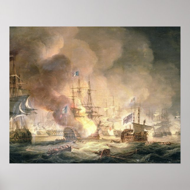 Nilslaget, 1 augusti 1798 kl. 10.00, 18.34 poster (Framsidan)