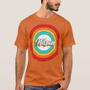 Nilson Namn Shirt Vintage Nilson Circle T