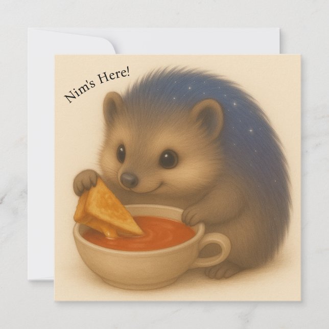 Nim Nibbles Anpassade Comfort-seriekort (Framsida)