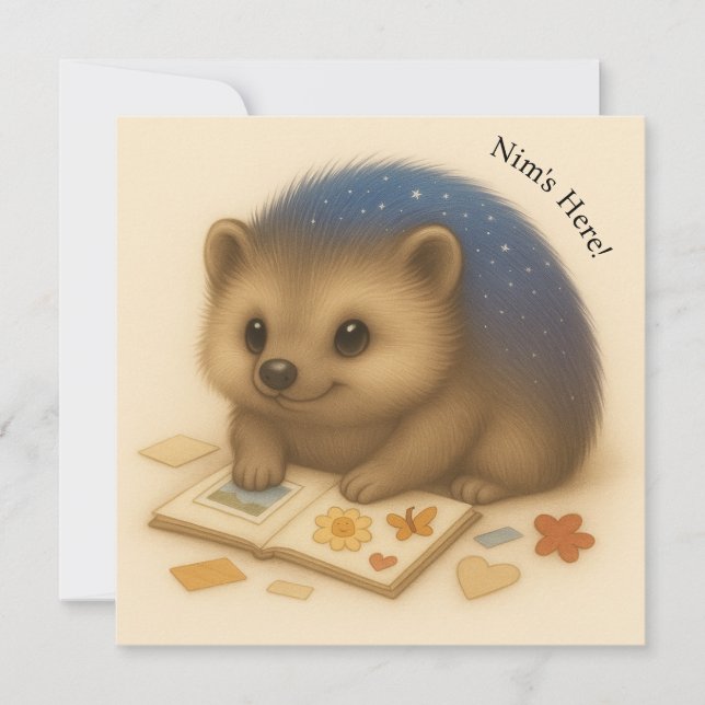 Nim Scrapbooks Anpassade Comfort Series-kort (Framsida)