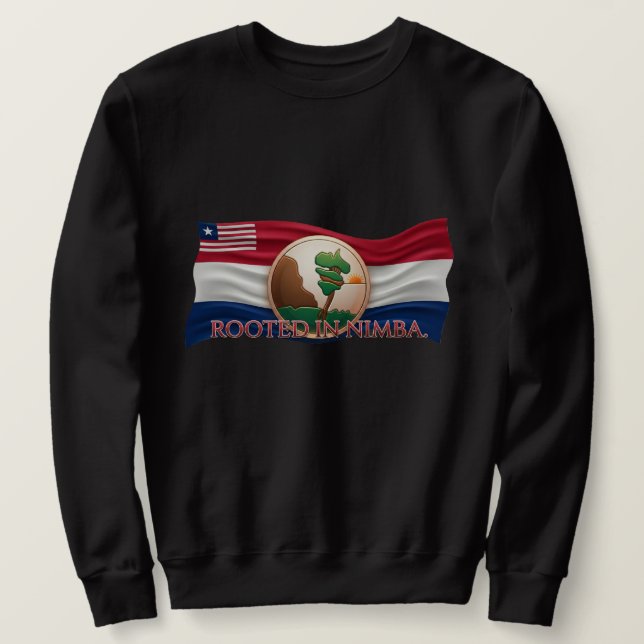 Nimba stolthet  lång ärmad tröja (Design framsida)