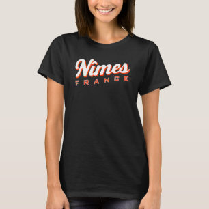 Nîmes Frankrike T Shirt