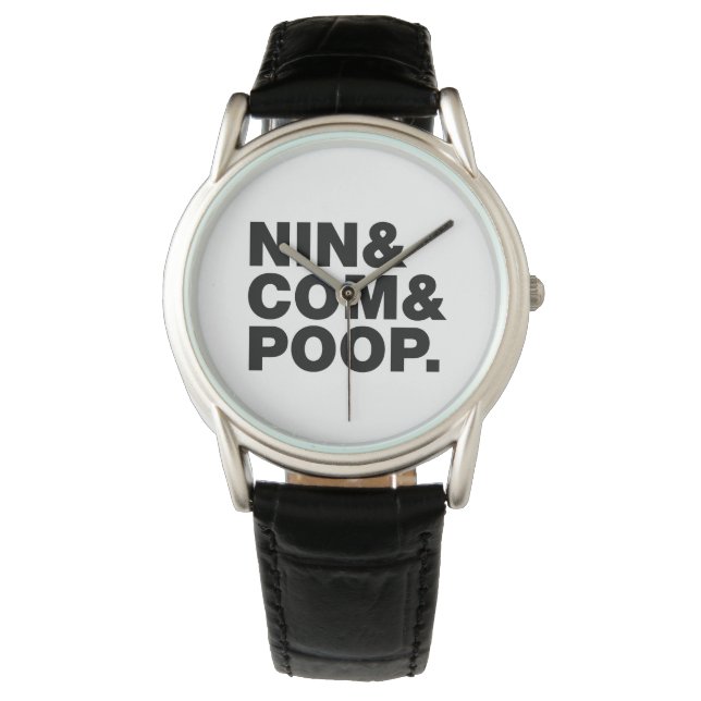 NIN & COM & POOP. ARMBANDSUR (Framsida)