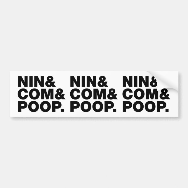 NIN & COM & POOP. BILDEKAL (Framsidan)