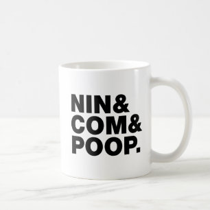NIN & COM & POOP. KAFFEMUGG