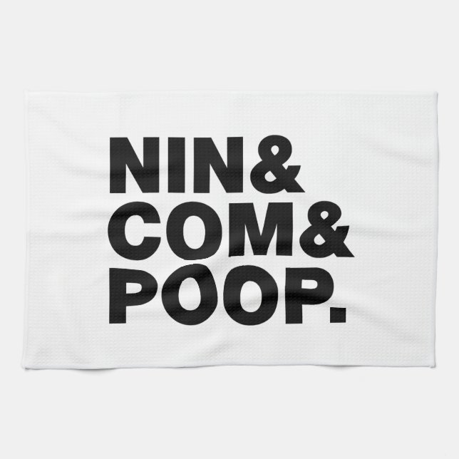 NIN & COM & POOP. KÖKSHANDDUK (Horisontell)