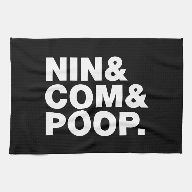 NIN & COM & POOP. KÖKSHANDDUK (Horisontell)
