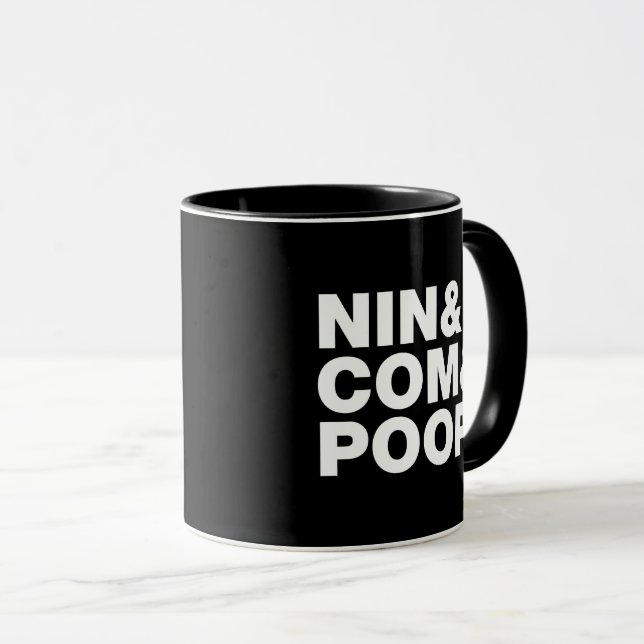NIN & COM & POOP. MUGG (Framsida höger)