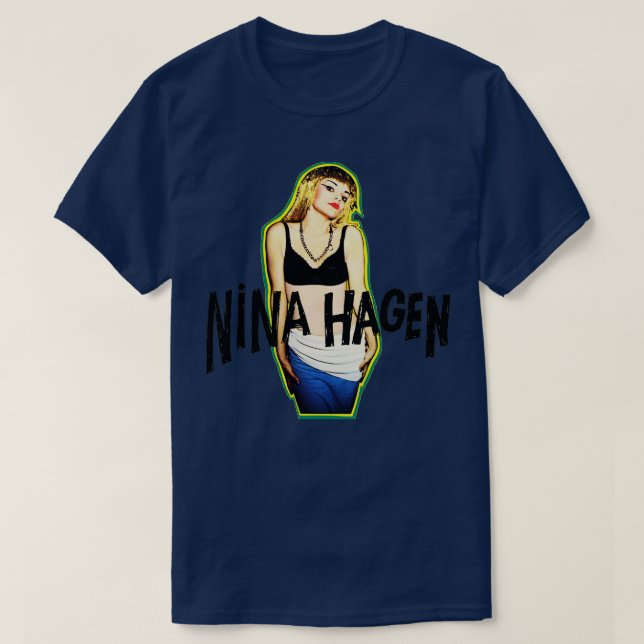 Nina Hagen T Shirt (Design framsida)
