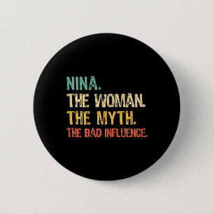 Nina, kvinnan, myten, D- influensan, nyp. Knapp