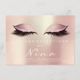 Nina Lash Extension Rosa för eftervård