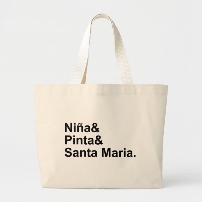 Nina Pinta Santa Maria | Christopher Columbus fart Jumbo Tygkasse (Framsidan)