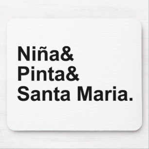 Nina Pinta Santa Maria Christopher Columbus fart Musmatta