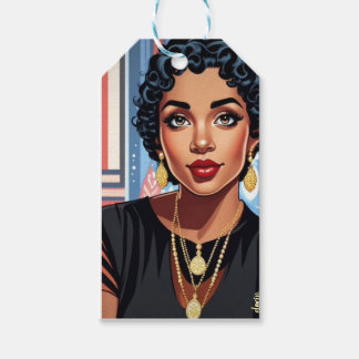 Nina-presentens märkre presentetikett