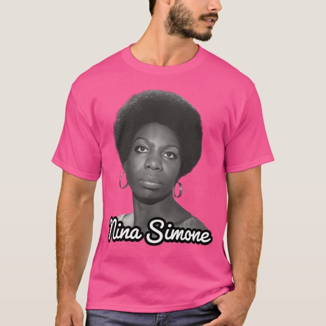 Nina Simone 1933 T Shirt (Framsida)