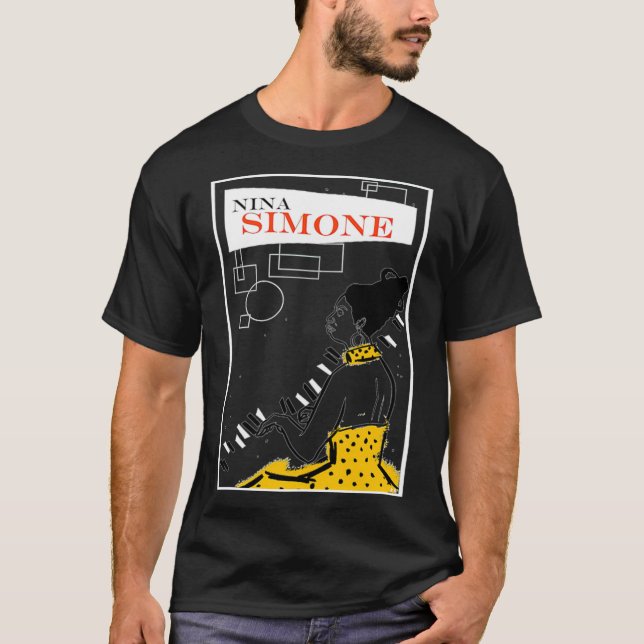 Nina Simone Classic T-Shirt (Framsida)