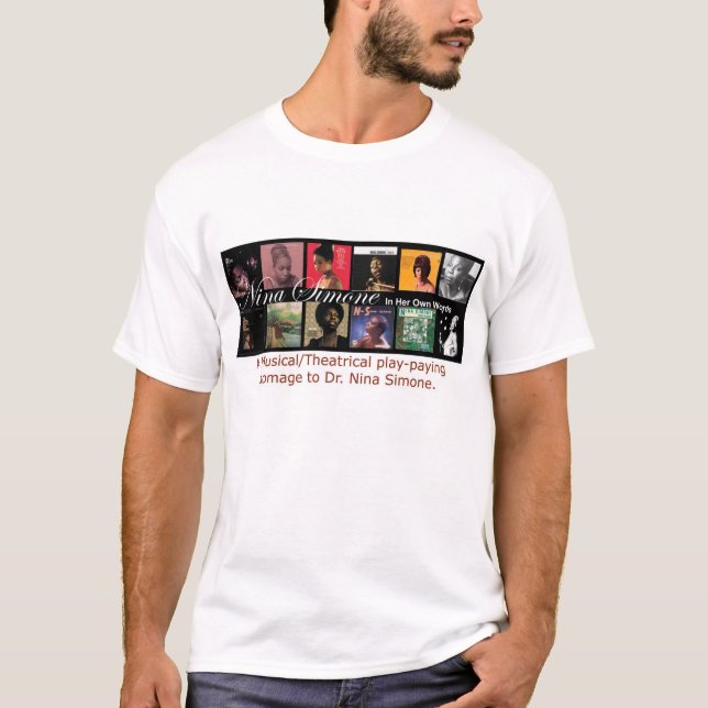 Nina Simone: I henne egen ord T-shirt (Framsida)