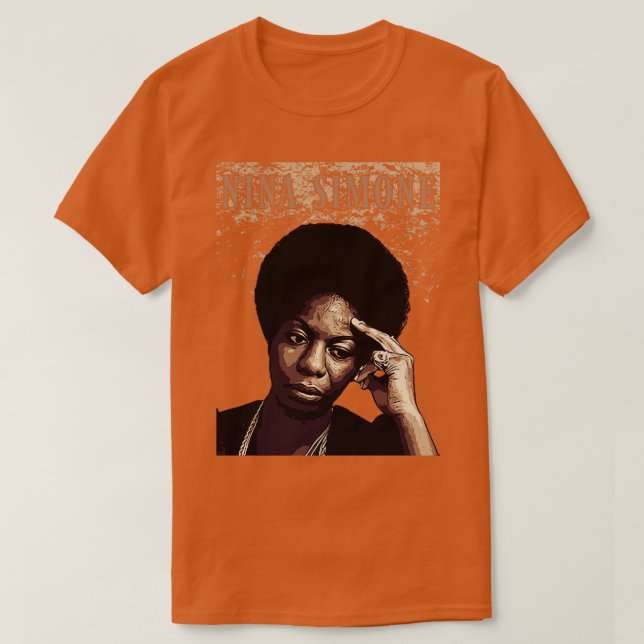 Nina Simone T Shirt (Design framsida)
