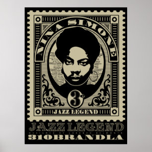 Nina Sione Frimärke Poster