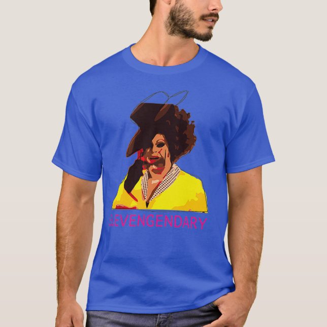 Nina Väster Elevengendary Tee Shirt RPDR Drag (Framsida)