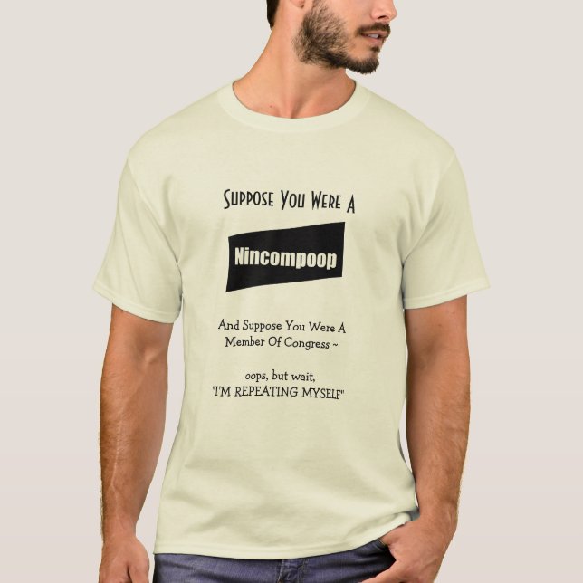 NINCOMPOOP TEE (Framsida)