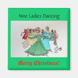 Nine Dam Dancing Magnet