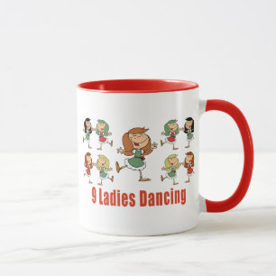 Nine Dam Dancing Mugg
