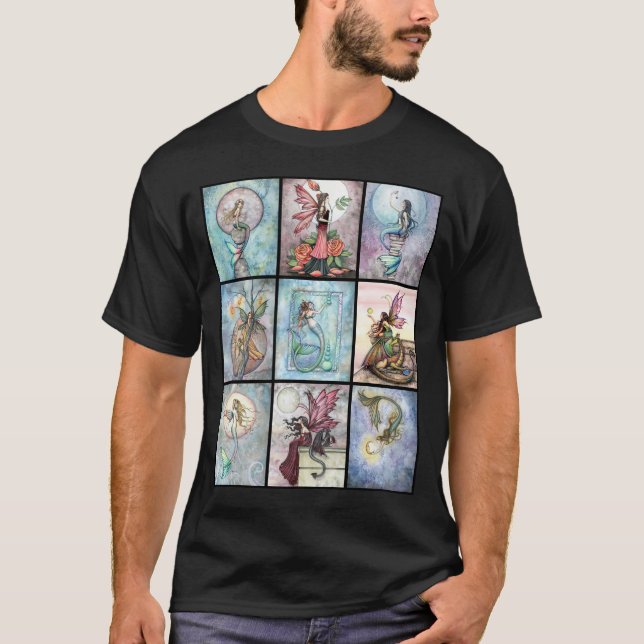 Nine Fairy Mermaid T-shirt (Framsida)