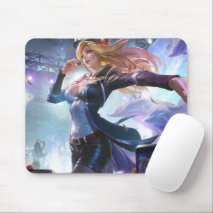 Nine Svan Fox Mousepad Anpassade Mousepad Musmatta
