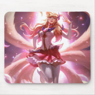 Nine Svan Fox Mousepad Anpassade Mousepad Musmatta