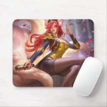 Nine Svan Fox Mousepad | Anpassade Mousepad