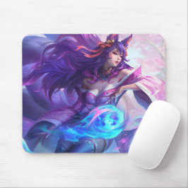 Nine Svan Fox Mousepad | Anpassade Mousepad Musmatta