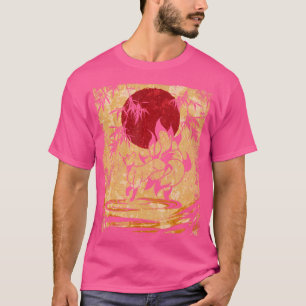 Nine Tailed Fox japansk Art T Shirt