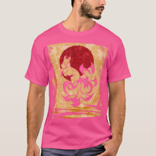 Nine Tailed Fox japansk Art T Shirt