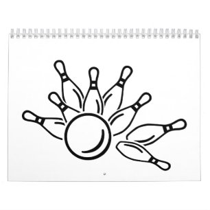 Ninepins käglor kalender