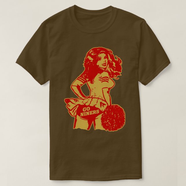 NINERS Cheerledare T Shirt (Design framsida)