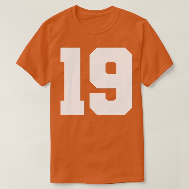 Nineteen T Shirt (Design framsida)
