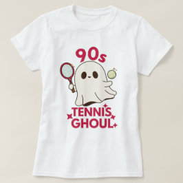 Nineties Tennis Ghoul Halloween T Shirt