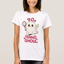 Nineties Tennis Ghoul Halloween T Shirt