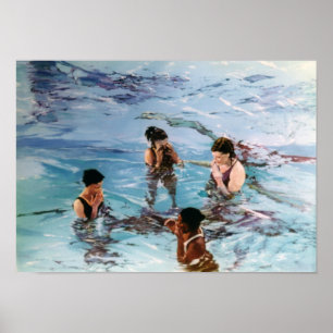 Ninfas en el agua/Nymphs i vatten Poster