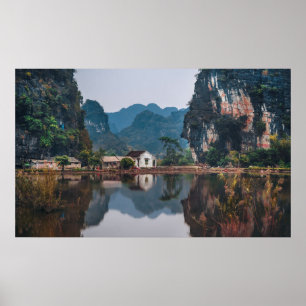 NINH BINH, RED RIVER DELTA, VIETNAM POSTER