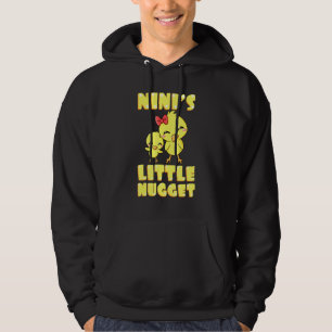 Ninis Little Nugget Chicken Grandma Mors dag Hoodie